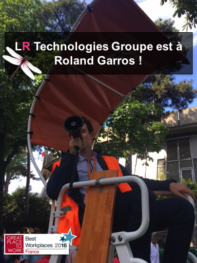 Nous sommes à Roland Garros !